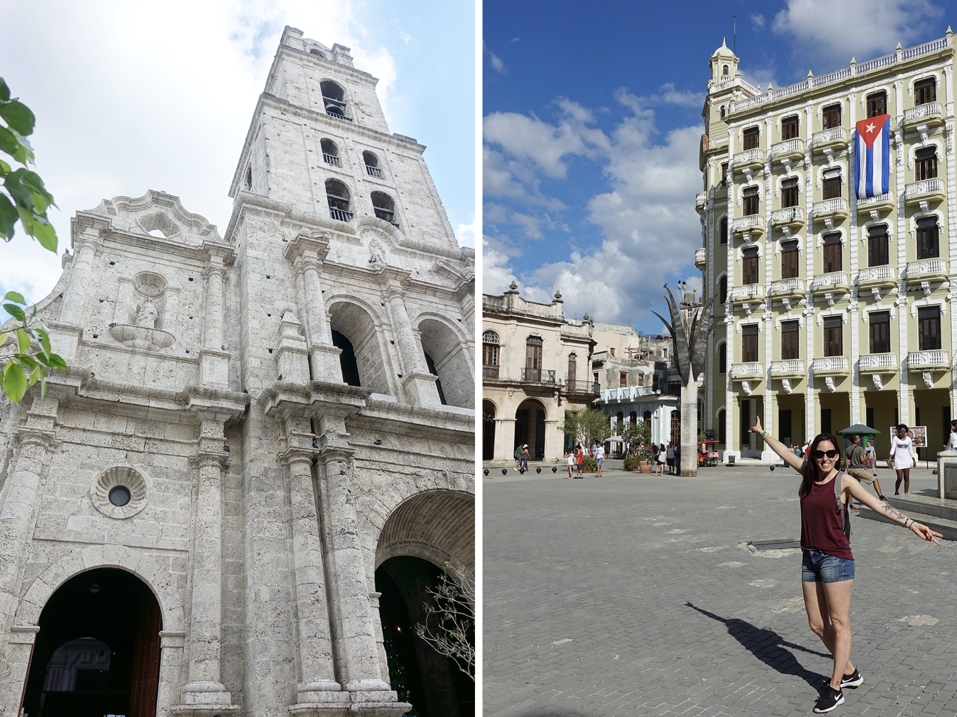 Les différentes plazas de la vieille Havane à Cuba